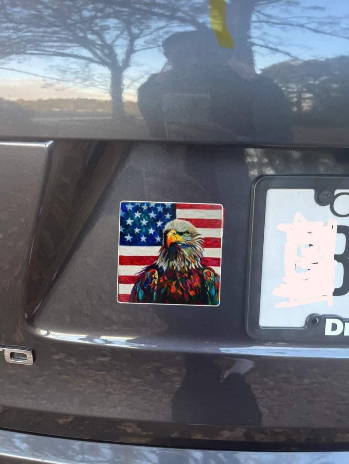 American Proud Car Decal